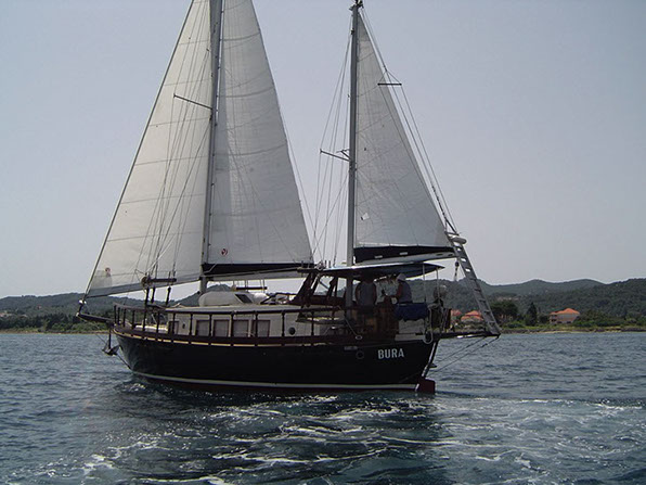 segelyacht charter kroatien mit skipper